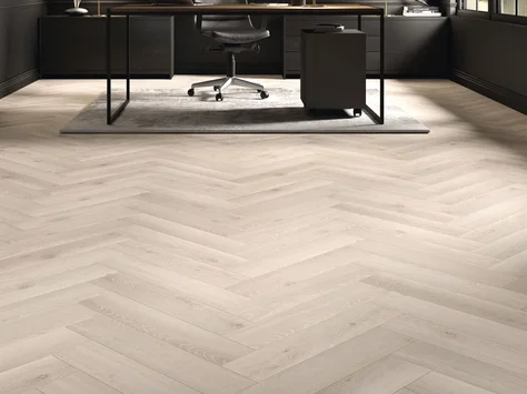 Alsafloor Solid Plus Herringbone - Beige Oak