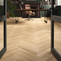 Alsafloor Solid Plus Herringbone – Sandalwood Oak