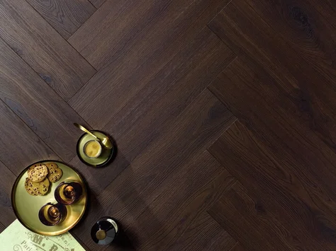 Alsafloor Solid Plus Herringbone - Ghana Oak