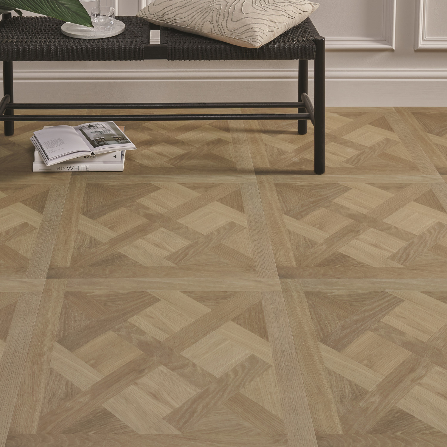 Luvanto Premium Click Plus Basketweave - Spring Oak
