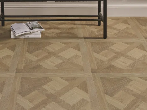 Luvanto Premium Click Plus Basketweave - Spring Oak