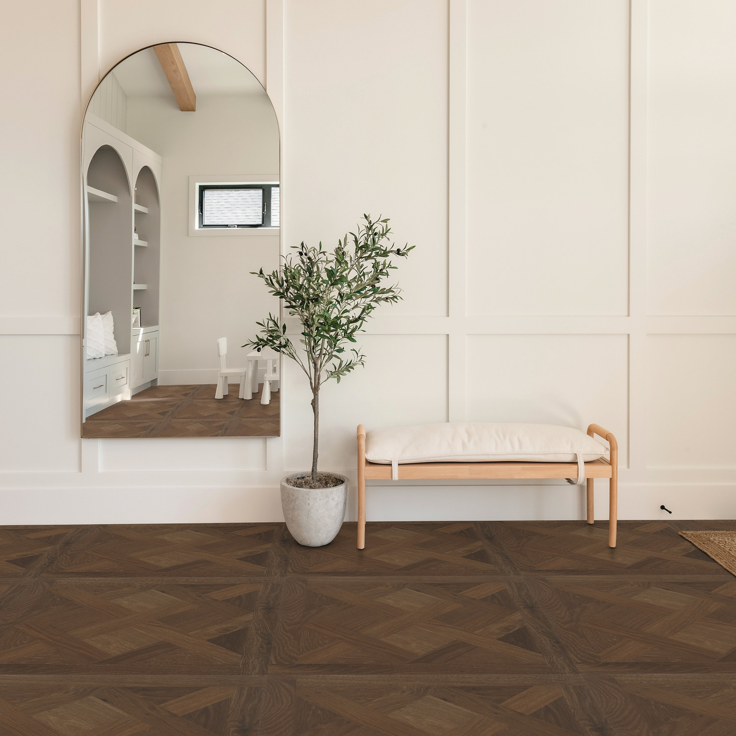 Luvanto Premium Click Plus Basketweave - Autumn Oak