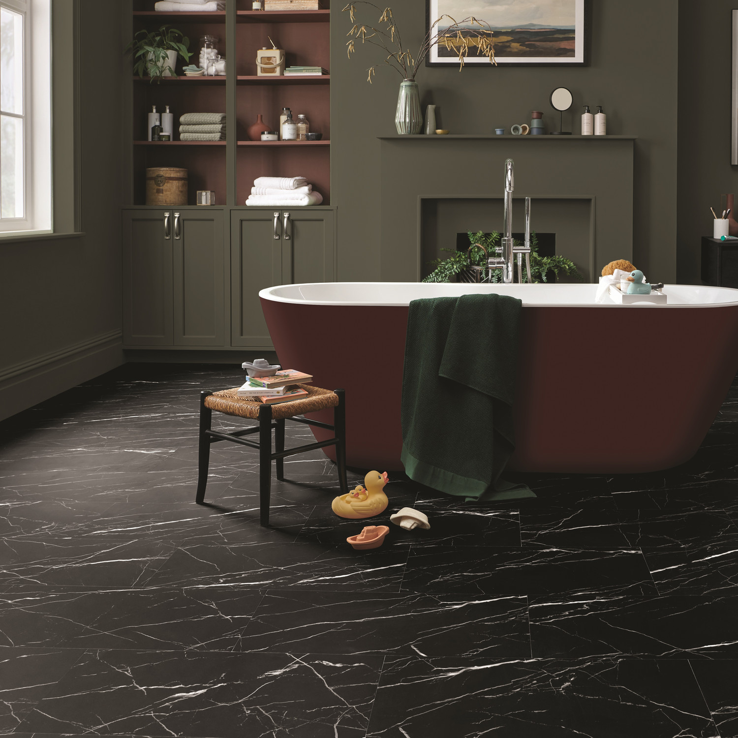 Luvanto Premium Click Plus - Black Marble