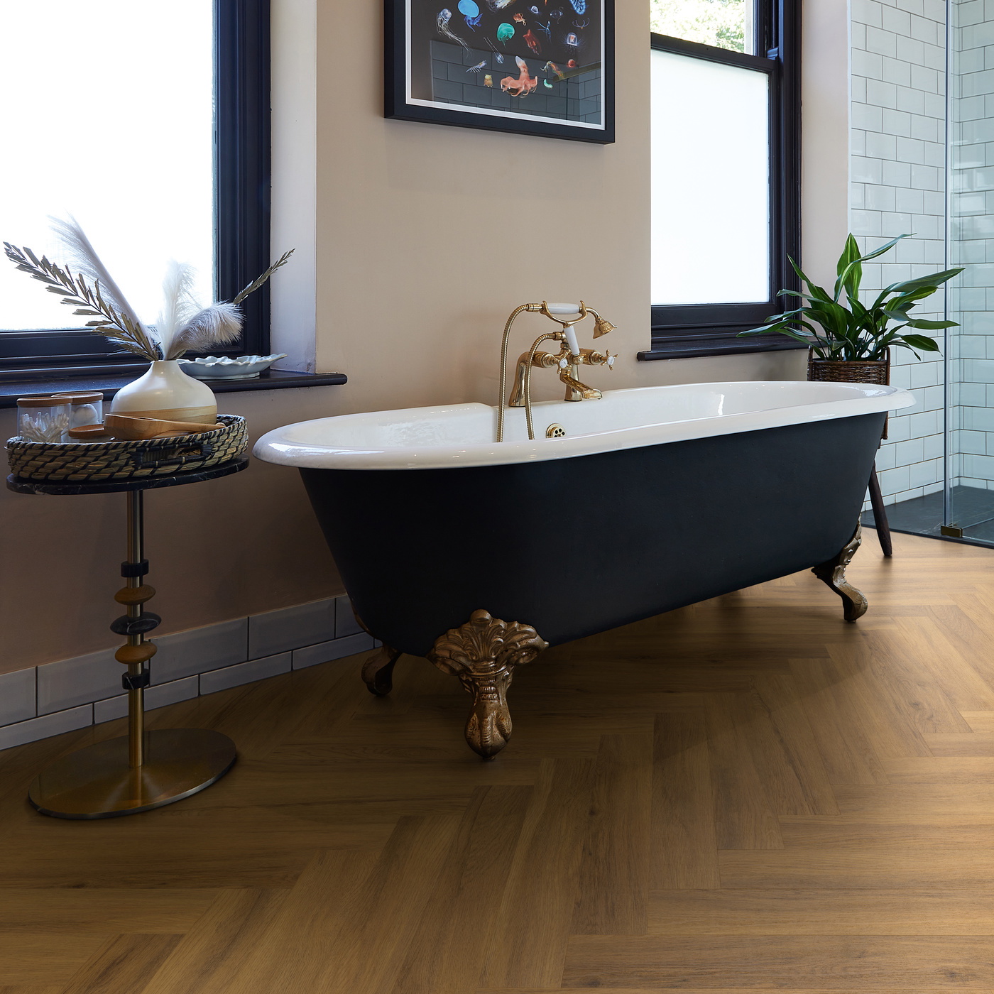 TLC Massimo - Golden Oak Large Parquet LPQ5266